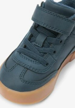 Next Warm Lined Easy Fastening High Top Spike Standard - Snowboots- Navy Blue -Next b2e6c3b199b14a82aa59ee3ddbbaf5da