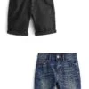 Next 2 Pack - Jeansshort - Blue Black