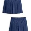 Next 2 Pack Pleat - A-Lijn Rok - Bright Blue