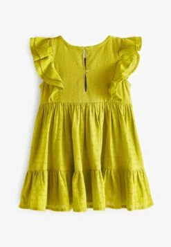 Next Embroidered Standard - Jurk - Green -Next b62ed88317e649819a94f949e54f09ea