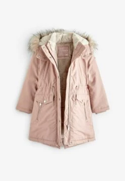 Next Shower Resistant Trim Standard - Winterjas - Pink -Next b6ee6b6a20f2463d912dc10e9513c716