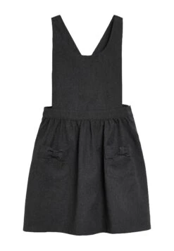 Next Bow Pinafore- Jurk - Grey