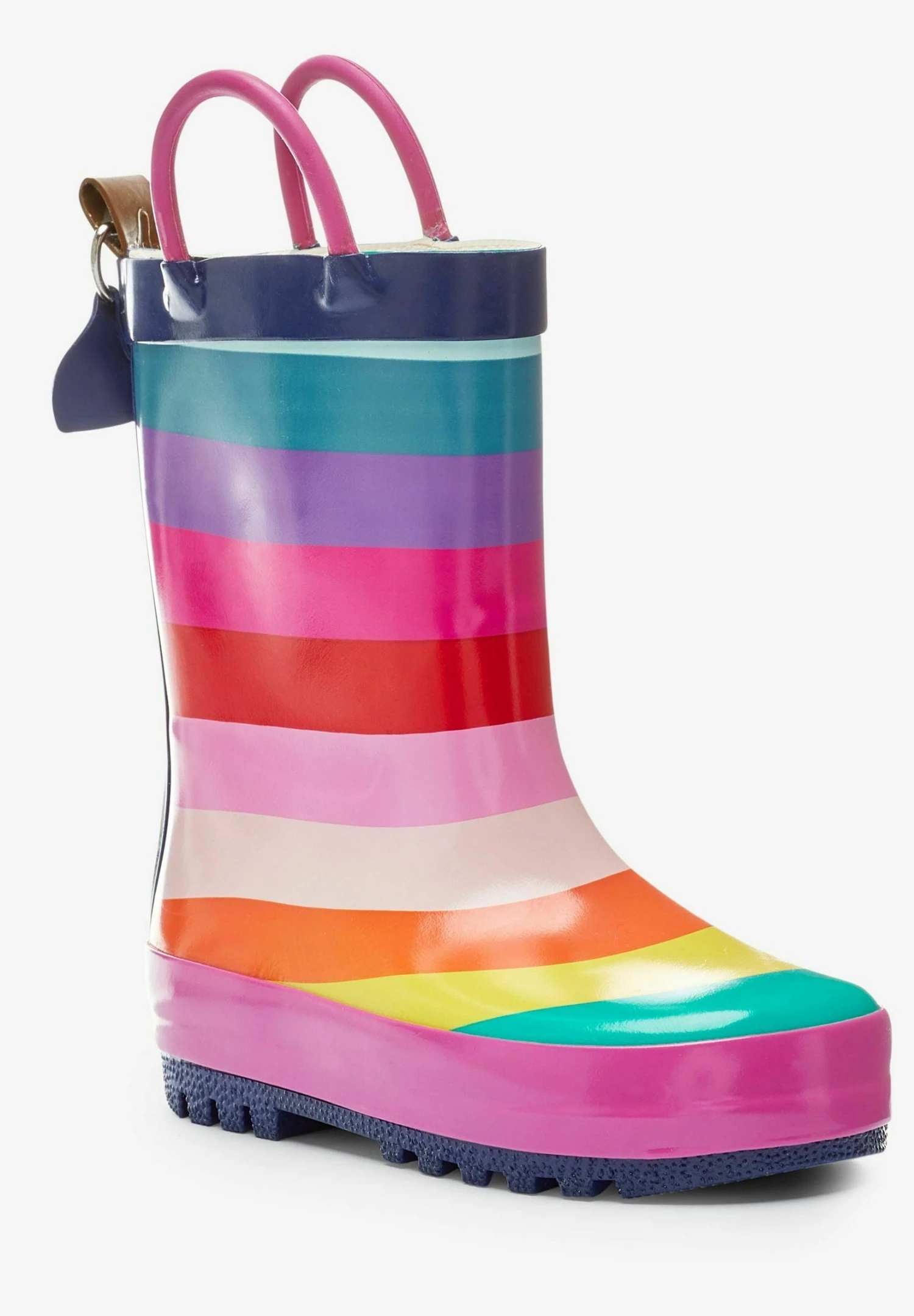 Next Handle - Regenlaarzen - Multi Rainbow Stripe 2 Next Handle - Regenlaarzen - Multi Rainbow Stripe - Afbeelding 2