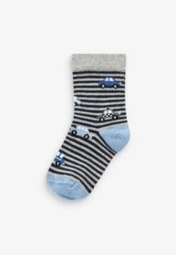 Next 7 Pack Rich Stripe Younger - Sokken - Blue Stripes Transport -Next bdeee945e4e24c06ae7c1cd1fb7437a9