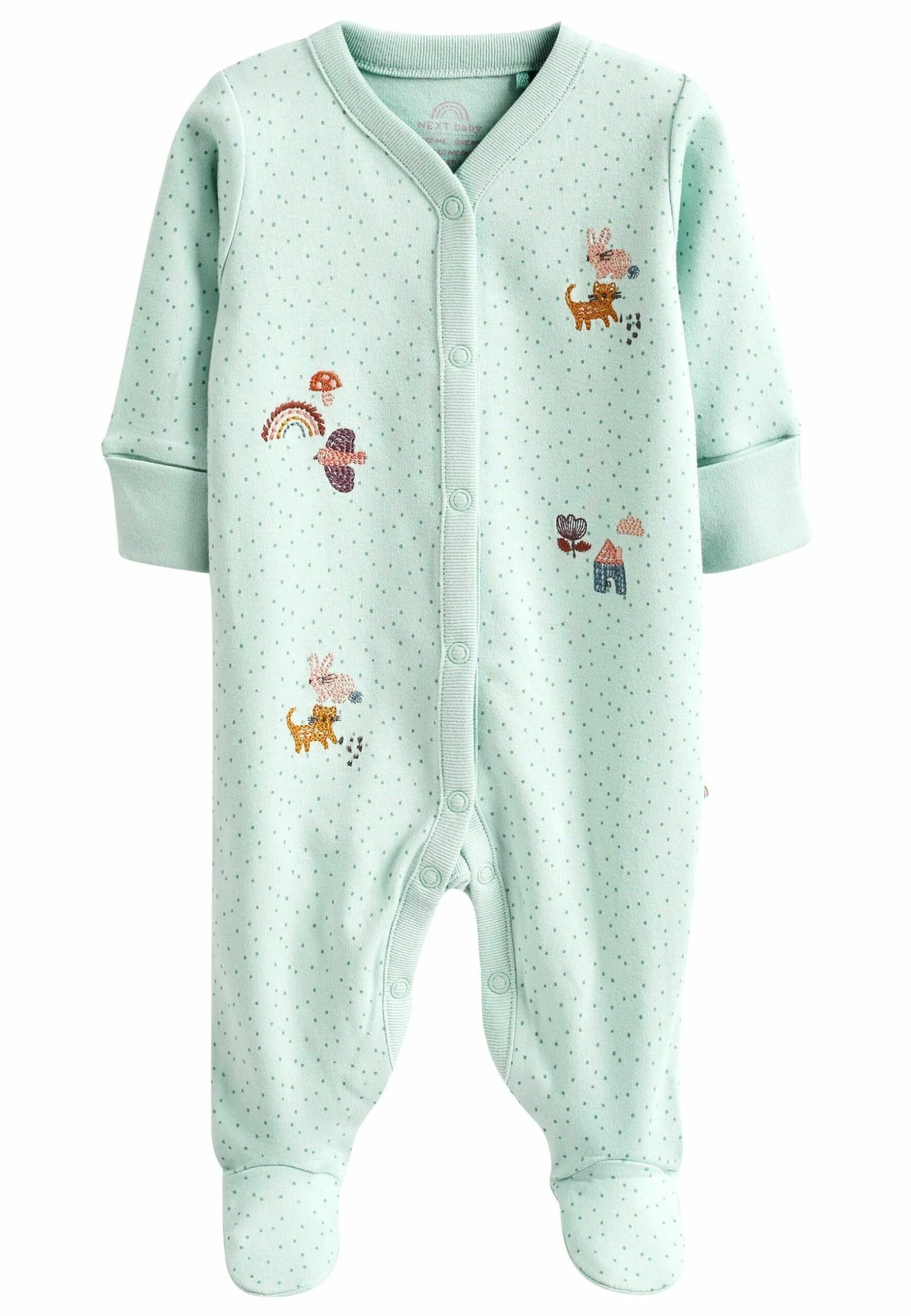 Next 3 Pack Standard - Kruippakje - Mint Green 2 Next 3 Pack Standard - Kruippakje - Mint Green - Afbeelding 2