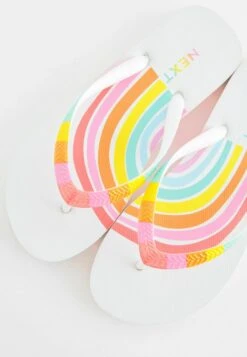 Next Flip Flops Standard - Teenslippers - White Rainbow -Next bea56e11a62c45c693cb375ecb072d7a