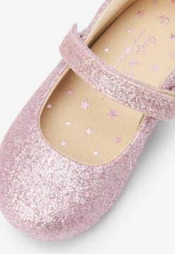 Next Mary Jane - Ballerina'S Met Enkelbandjes - Pink Glitter -Next bed49ad0a1b34930bf36c9affd98f1e7