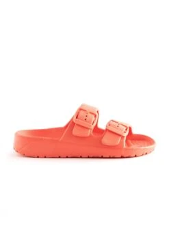 Next Double Buckle - Badslippers - Coral Pink