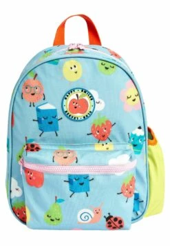 Next Standard - Schooltas - Blue Fruit Print