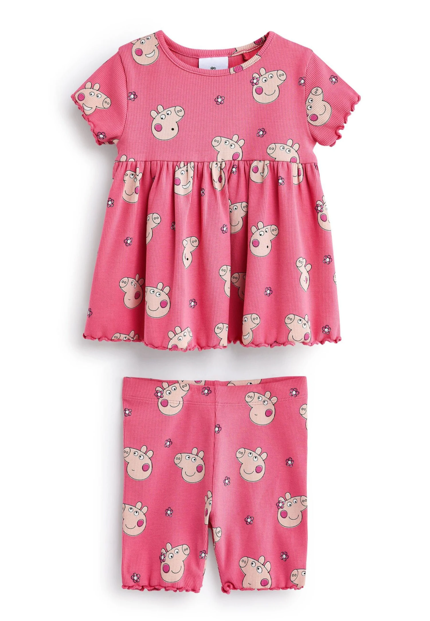 Next Peppa Short Co-Ord Set Standard - Shorts - Pink 1 Next Peppa Short Co-Ord Set Standard - Shorts - Pink