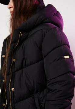 Next Shower Resistant Chevron Duvet Padded - Winterjas - Black