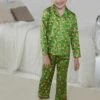 Next Set Standard - Pyjama - Green Floral