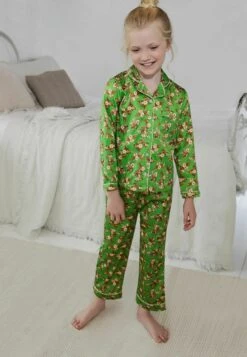 Next Set Standard - Pyjama - Green Floral