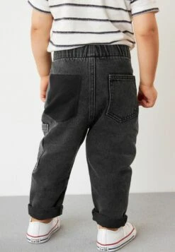 Next Utility - Jeans Tapered Fit - Black Denim -Next c65d69aa0b464a16a25ab2811b8c3e61