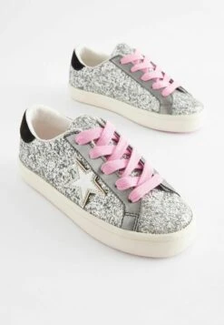 Next Star Standard - Sneakers Laag - Silver Pink -Next c9702bb484ba43bf84c5c726b440dffb