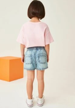 Next Elasticated Waist Standard - Jeansshort - Mid Blue -Next c97569af93c646768e6194c8df551a55