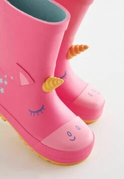 Next Standard - Regenlaarzen - Pink Unicorn -Next ca1fd871f8fa45e7a2d2d3bb2210ae12