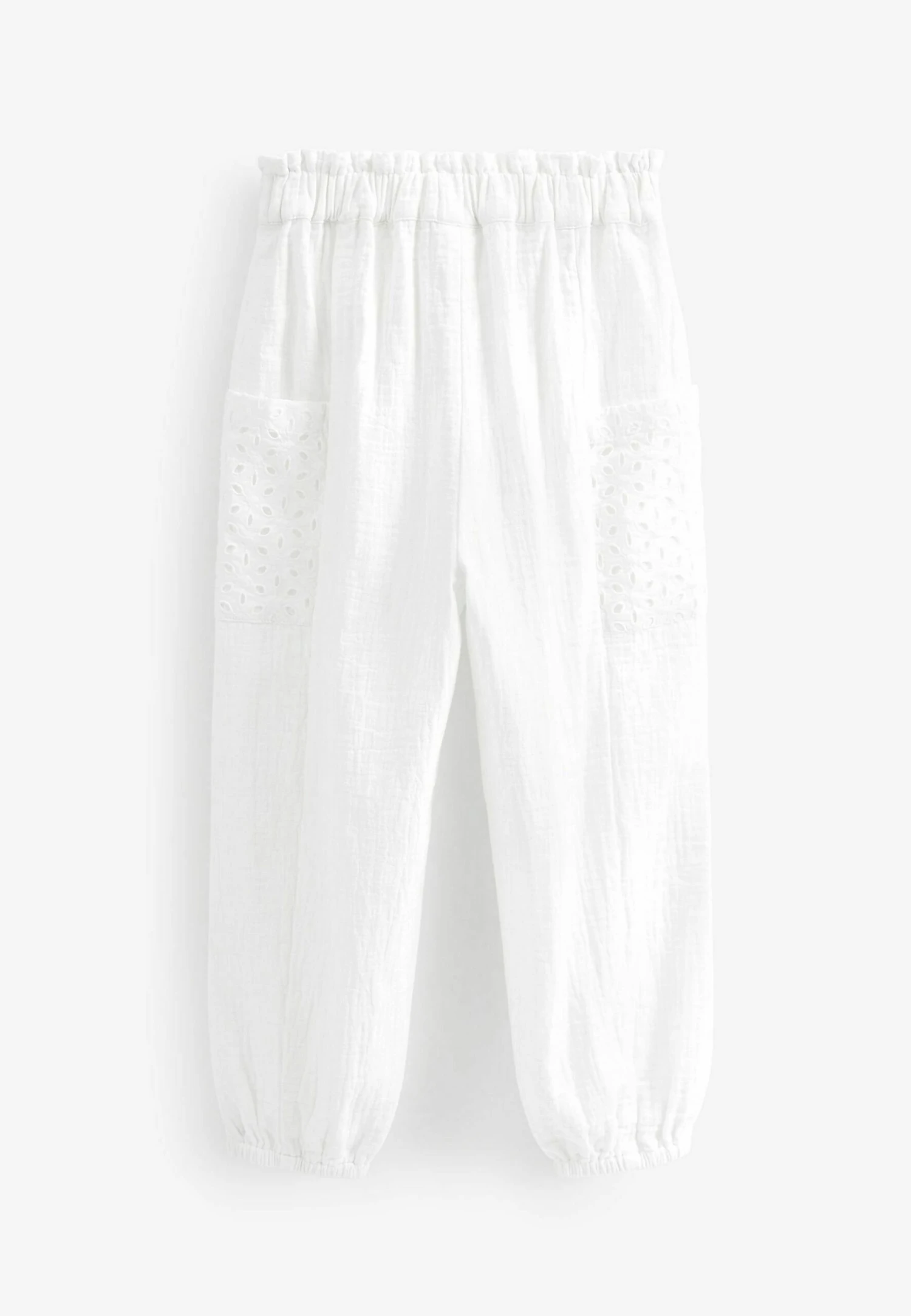 Next Brodiere Pocket Standard - Broek - White 2 Next Brodiere Pocket Standard - Broek - White - Afbeelding 2