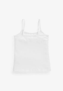 Next 5 Pack Elastic Strappy Cami- Hemd - White -Next cb962602b4e340ff92198cbb4a1ad8f0