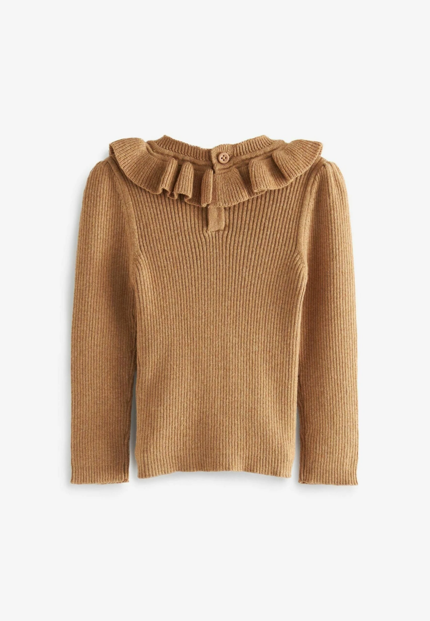 Next Frill Neck- Trui - Tan Brown 6 Next Frill Neck- Trui - Tan Brown - Afbeelding 6