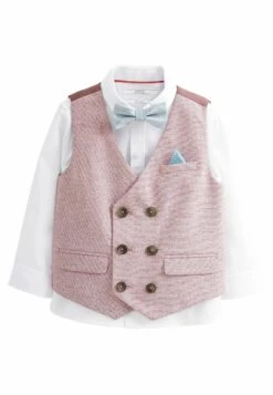 Next Set With Bow Tie Standard - Gilet - Pink -Next cccfa15a440947008fbc64c96496862f