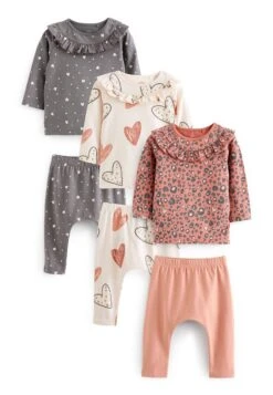 Next 3 Pack 6 Piece Set Standard - Legging - Rust Brown