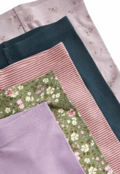 Next 5 Pack - Legging - Pink Navy Blue Khaki Green Ditsy Floral Print -Next ce27629efd39409a8c9a3b43206be43e