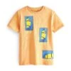 Next Minions Short Sleeve Standard - T-Shirt Print - Peach Orange