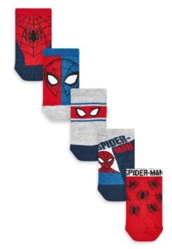 Next Rich 5 Pack - Sokken - Spider/Man Red Blue
