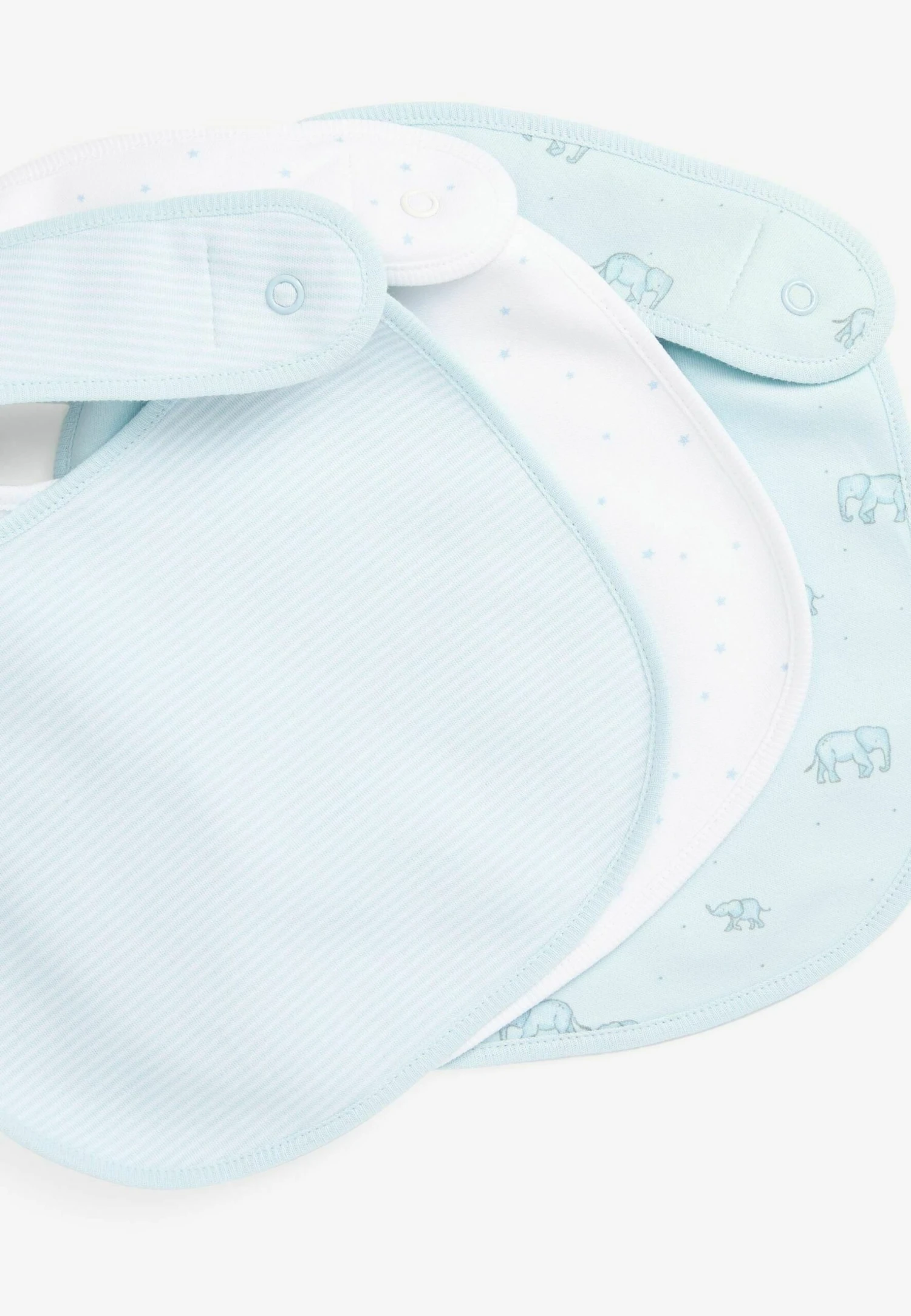 Next 3 Pack- Slabbetje - Blue Elephant 5 Next 3 Pack- Slabbetje - Blue Elephant - Afbeelding 5