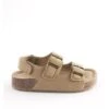 Next Cushioned Footbed Double Buckle Touch Fastening - Sandalen - Stone Cream