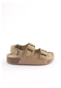 Next Cushioned Footbed Double Buckle Touch Fastening - Sandalen - Stone Cream
