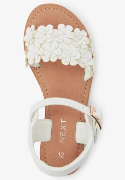 Next Flower Detail Standard - Sandalen - White -Next d1631b3e080c4bc7ad8946059e35a416