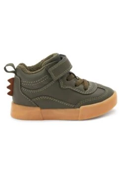 Next Warm Lined Easy Fastening High Top Spike Standard - Snowboots- Khaki Green