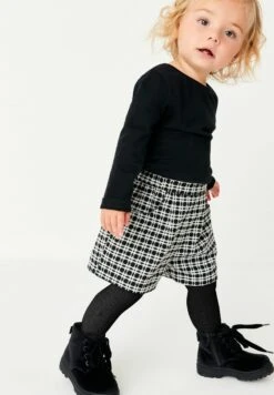 Next Check Set (3Mths-7Yrs) - Shorts - Monochrome