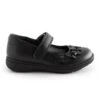 Next School Mary JaneWide Fit- Babyschoenen - Matt Black