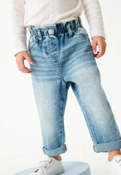 Next Mom Standard - Straight Leg Jeans - Denim Mid Wash -Next d6cbce27c1fc46f88065cdb994c82553