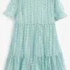 Next Tiered Tulle - Cocktailjurk - Mint