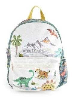 Next Standard - Schooltas - Green Dinosaur