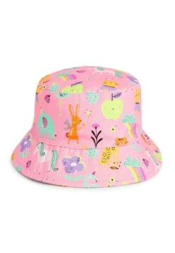 Next Printed Bucket Standard - Hoed - Pink Unicorn