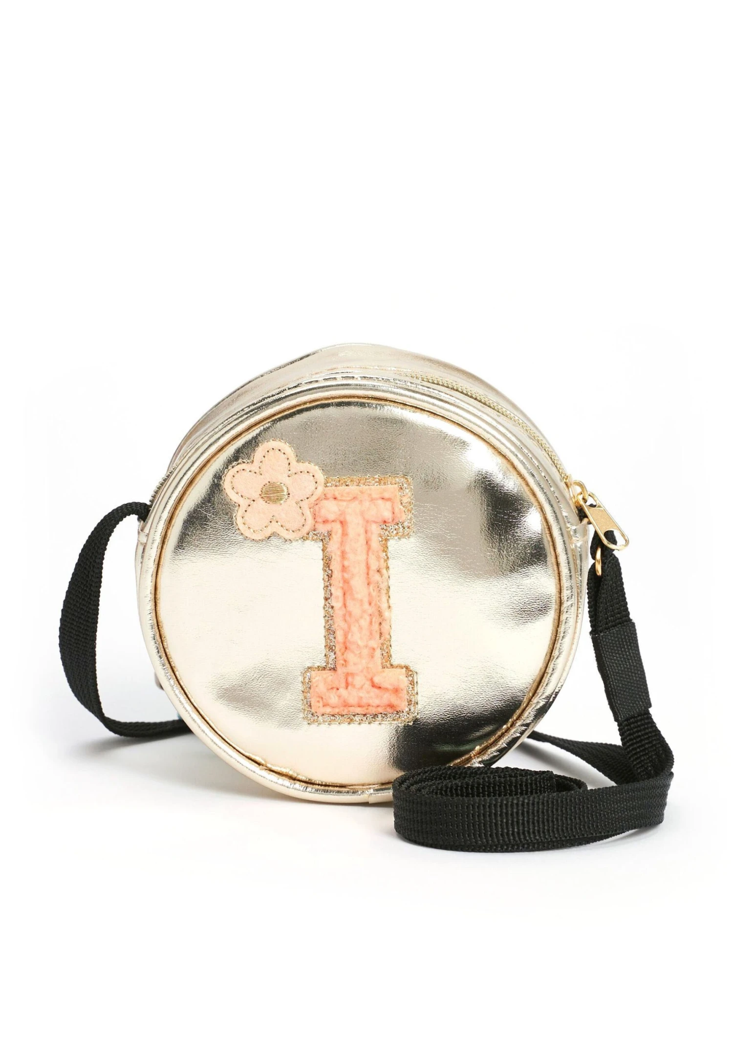 Next Mini Initial Flower Standard - Schoudertas - Gold I 1 Next Mini Initial Flower Standard - Schoudertas - Gold I