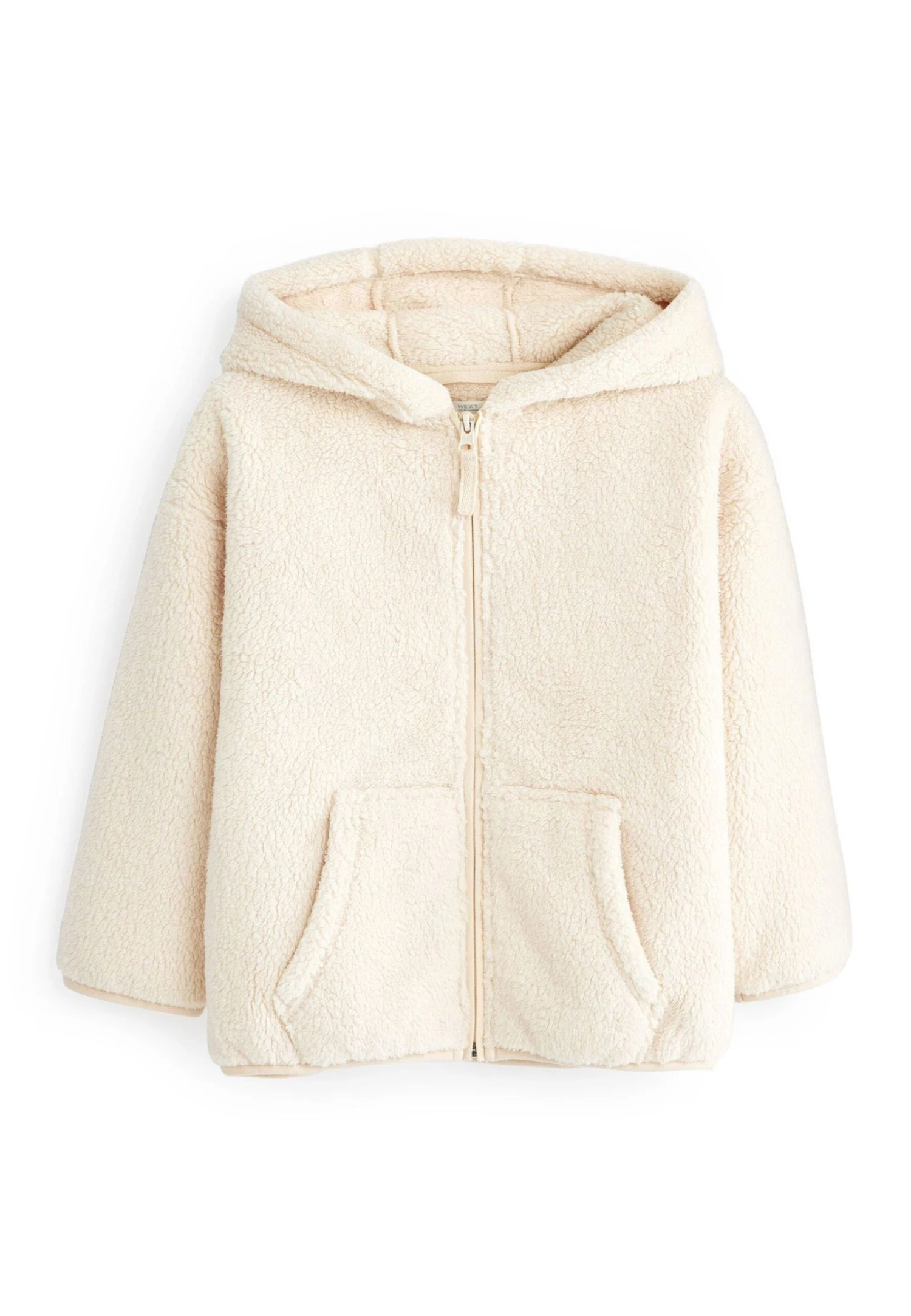 Next Borg Zip Standard - Fleecejas - Cream 4 Next Borg Zip Standard - Fleecejas - Cream - Afbeelding 4