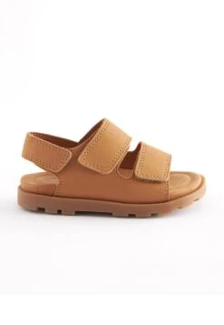 Next Cushioned Double Touch Fastening Strap - Sandalen - Tan Brown