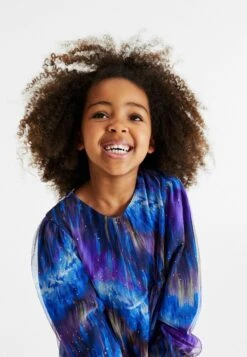 Next Tiered Standard - Cocktailjurk - Blue Purple Sparkle Tie Dye -Next e3e1da36645b4743be65f4639b568092