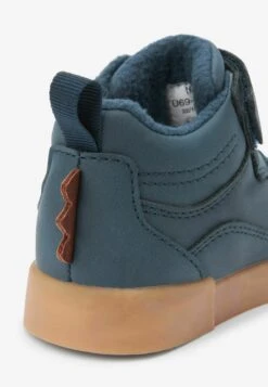 Next Warm Lined Easy Fastening High Top Spike Standard - Snowboots- Navy Blue -Next e3e8de4e94514f27a2f5551d01102c23