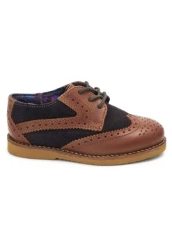 Next Brogues - Babyschoenen - Tan Brown Navy Blue 7 Next Brogues - Babyschoenen - Tan Brown Navy Blue -Next e5788fbb9bef4a5689bb5c0a23c3ae12