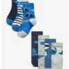 Next 7 Pack Rich Stripe Younger - Sokken - Blue (A00454)