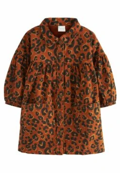Next 3Mths-8Yrs - Spijkerjurk - Tan Animal Print -Next e5e418ee8dd649c49671c9d11d693ac5
