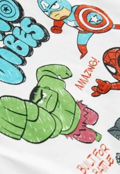 Next Colourblock Short Sleeve License Standard - T-Shirt Print - Marvel White Red Back Print 5 Next Colourblock Short Sleeve License Standard - T-Shirt Print - Marvel White Red Back Print -Next e63c51b0cc9c443fa60724303e1f3a4a