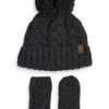 Next Hat And Mittens Set - Hoed - Charcoal Grey